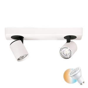 Reflektor Italux Elvira GU10 2-bodový biely hliníkový SPL-3142A-2-WH small 0