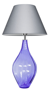 Svietidlo so sklenenou základňou Borneo Purple Famlight E27 60W poľskej výroby 0 Svietidlo so sklenenou základňou Borneo Purple Famlight E27 60W poľskej výroby small 0