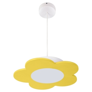 Detské závesné svietidlo Hellux Fiore LED, žlté, 955.01.20 small 0