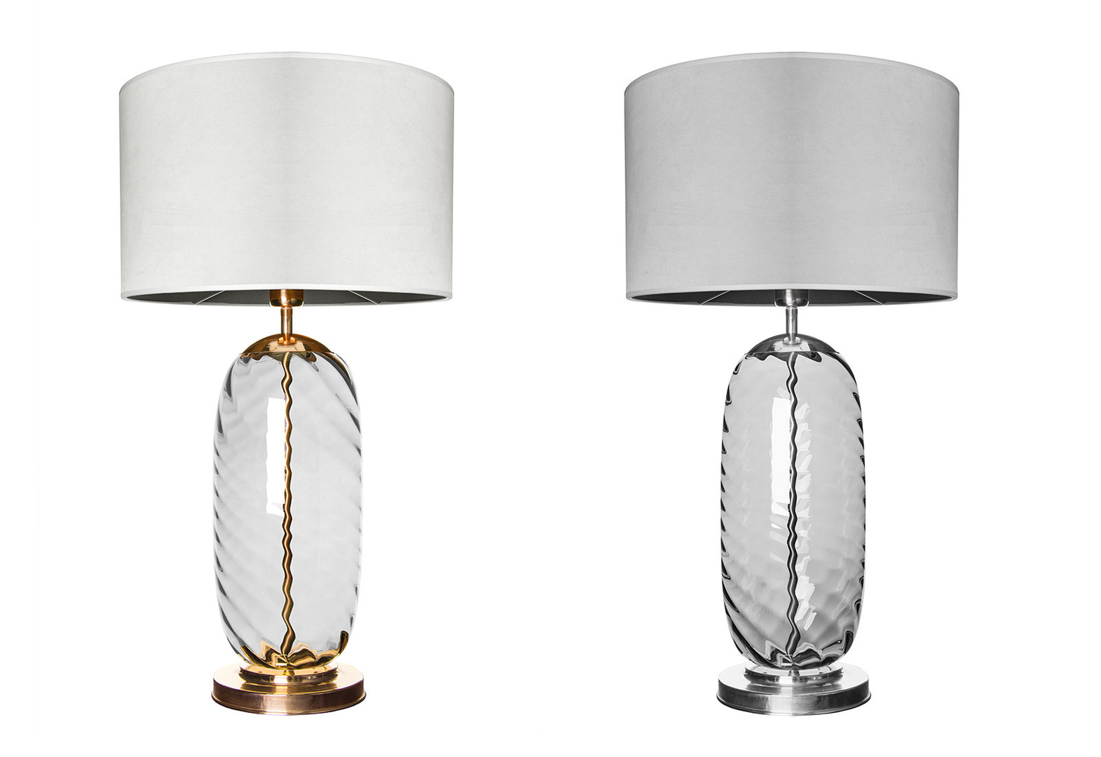Šou Krásna stolná lampa Chloe Lister Brown Famlight E27 60W medená Krásna stolná lampa Chloe Lister Brown Famlight E27 60W medená