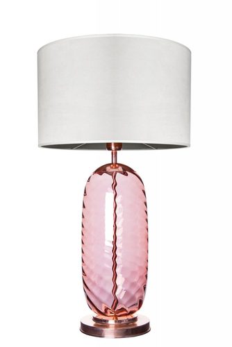 Skontrolujte Krásna stolná lampa Chloe Lister Brown Famlight E27 60W medená