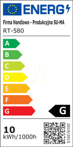 Vonkajšie stojace svietidlo SU-MA Rota RT-580 LED 10 W tmavo-sivé 58 cm small 5