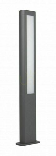 Skontrolujte Vonkajšie stojace svietidlo SU-MA EVO 80 cm LED 20 W tmavosivé GL15403