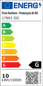 Vonkajšie nástenné svietidlo SU-MA Fler 17601 DG LED 10W tmavo-sivé small 4