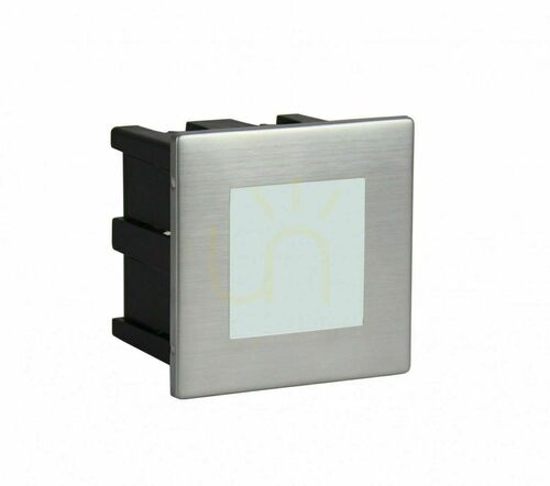 Skontrolujte Vonkajšie nástenné LED svietidlo SU-MA Inox F 04 nerez 3000K 8x8 cm