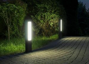 Vonkajšia stojaca lampa SU-MA Evo GL15401 LED 8 W 30 cm tmavo-sivá small 3
