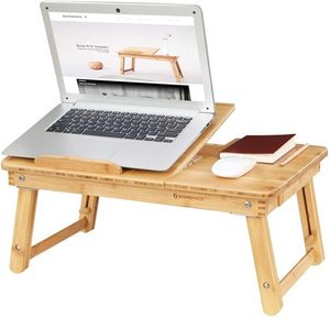 Multifunkčný rozkladací stolík na notebook LLD01N Songmics small 4