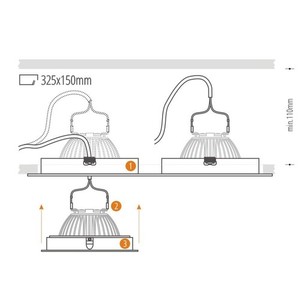 Dual Alcazar Black Downlight s Chrome 142.BC small 4