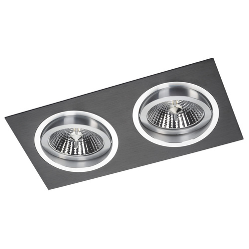 Skontrolujte Dual Alcazar Black Downlight s Chrome 142.BC