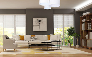 Okrúhle stropné žiarovky - Plafond Elements 60W E27 biele small 2