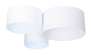 Okrúhle stropné žiarovky - Plafond Elements 60W E27 biele small 0