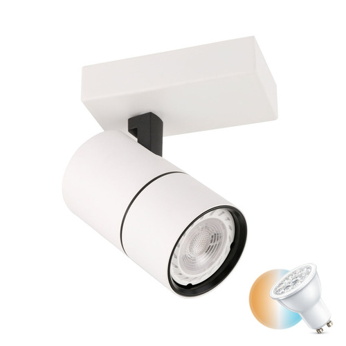 Skontrolujte Reflektor Italux Laconi biely GU10 SPL-2813-1B-WH