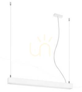 Biele LED závesné svietidlo Thoro PINNE 67, 4000 K small 2