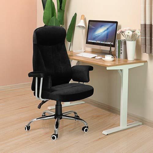 Skontrolujte Elegantná kancelárska stolička OBG41B Velvet Fabric
