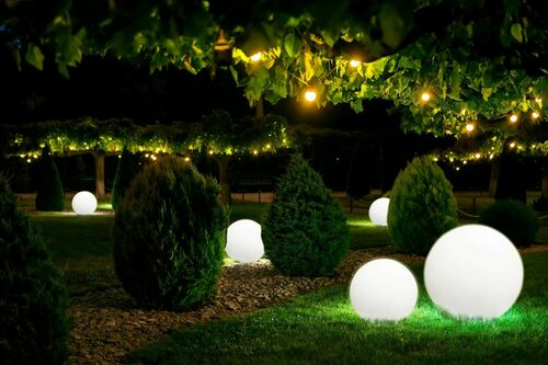 Skontrolujte CUMULUS S 6976 CCT záhradná guľová lampa - Nowodvorski