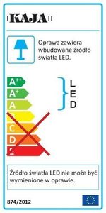 Stolná lampa K-BL1207 čierna zo série MICA small 2