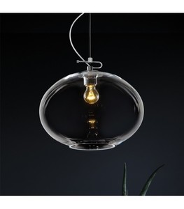 Luster Ramko DONUT priehľadný E27 LED 15W 36 cm SKU 67366 small 1