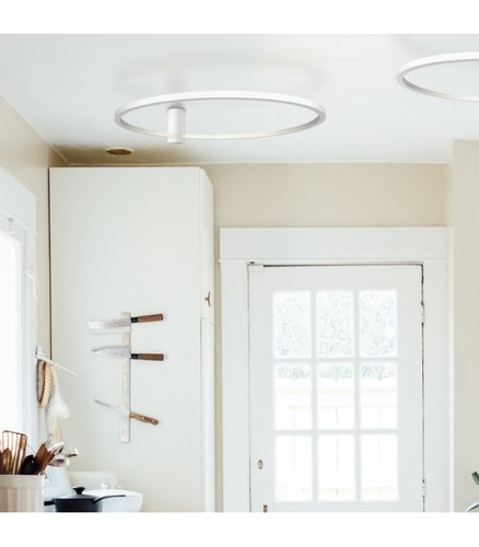 Skontrolujte Stropný LED plafón Ramko ECHO KOŁO 60 26W 3000K 1030lm 67947