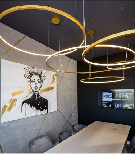Skontrolujte Závesné LED svietidlo Ramko ECHO Z 120 45W 3000K IP20 67885