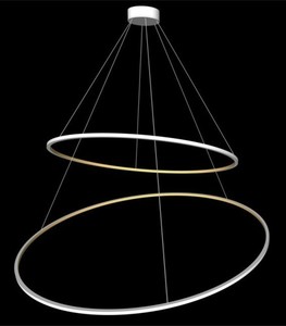 Závesné LED svietidlo Ramko ECHO 60+90 60W 3000K 2x, 90 cm, 67934 small 1