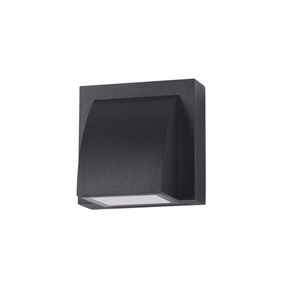 Vonkajšie nástenné svietidlo Italux Edgar LED čierne IP54 3W PL-436B small 1