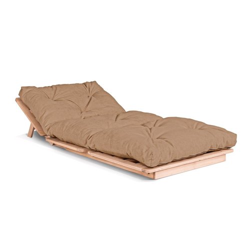 Skontrolujte Futon WoodMan Layti 90 cm bukové drevo béžový 00902-00915