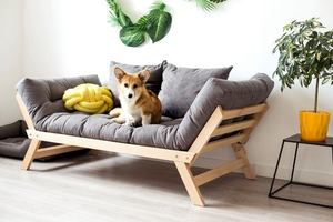 Rozkladacia pohovka WoodMan Allegro bukové drevo surové drevo 203 cm 100376 small 0