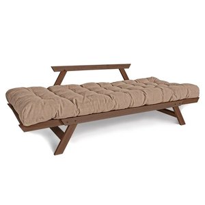 Rozkladacia pohovka WoodMan Allegro béžová orech SKU 539 small 2