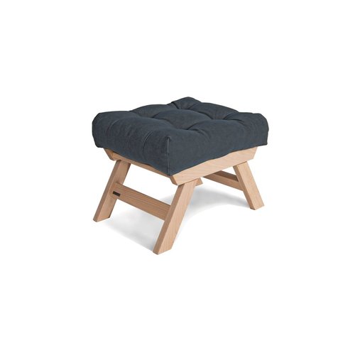 Skontrolujte Puf WoodMan Allegro z bukového dreva, grafit, SKU 491