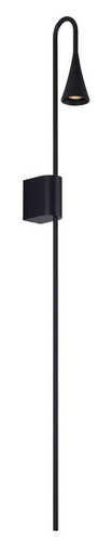 Skontrolujte Nástenné svietidlo Max Light Comet W0280 čierne LED 80 cm