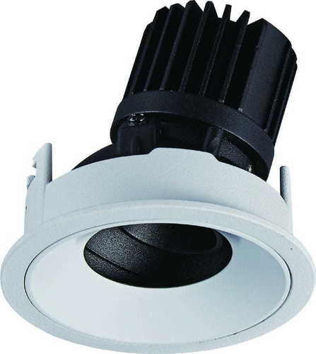 Skontrolujte Zapustené svietidlo Max Light Galexo H0106 biele LED 7W 3000K 8,4 cm