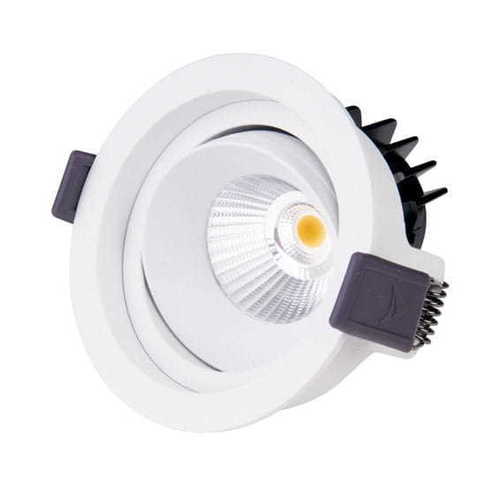 Skontrolujte Zapustené svietidlo Max Light HIDEN H0109 biele LED 10W 3000K 9,5 cm