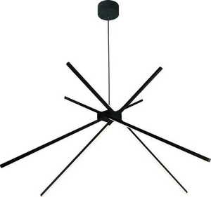 Závesné svietidlo Max Light Spider P0412 čierne LED 33W 114 cm small 0