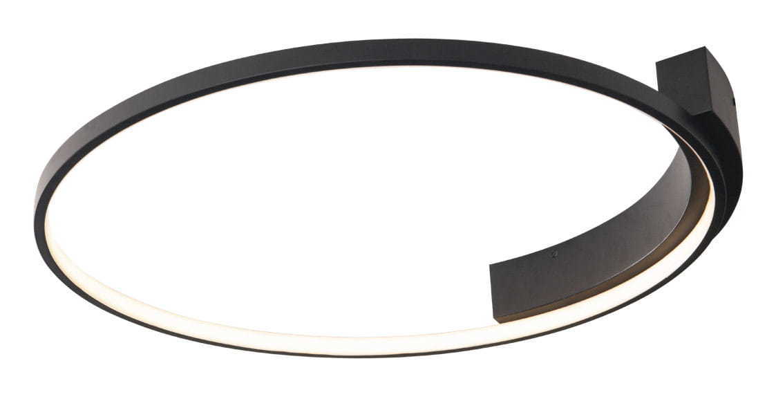 Plafon Max Light Velvet C0198 čierny LED 38W 60 cm