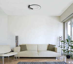 Plafón Max Light Velvet C0199 čierny LED 25W 40 cm small 1