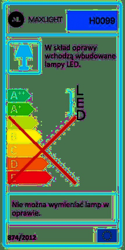 Náhľad Zapustené svietidlo Max Light Arya Tilted H0099 čierne 8W 3000K LED Zapustené svietidlo Max Light Arya Tilted H0099 čierne 8W 3000K LED