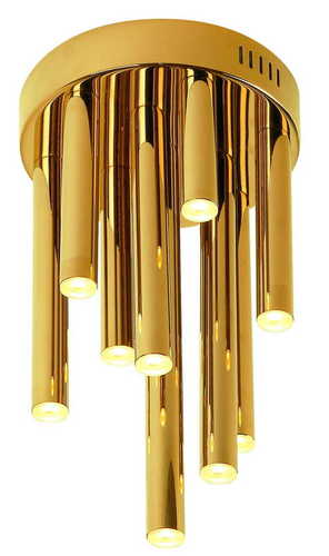 Skontrolujte Plafón Max Light Organic C0197D zlatý 20 cm LED 10W 3000K