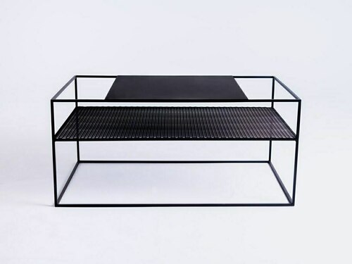 Skontrolujte Konferenčný stolík MATRIX METAL 100X60 - čierny