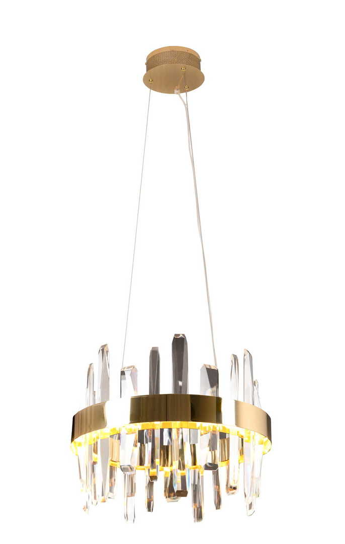 Skontrolujte Závesné svietidlo Max Light Prince P0420 zlaté 40 cm 1x21W Závesné svietidlo Max Light Prince P0420 zlaté 40 cm 1x21W