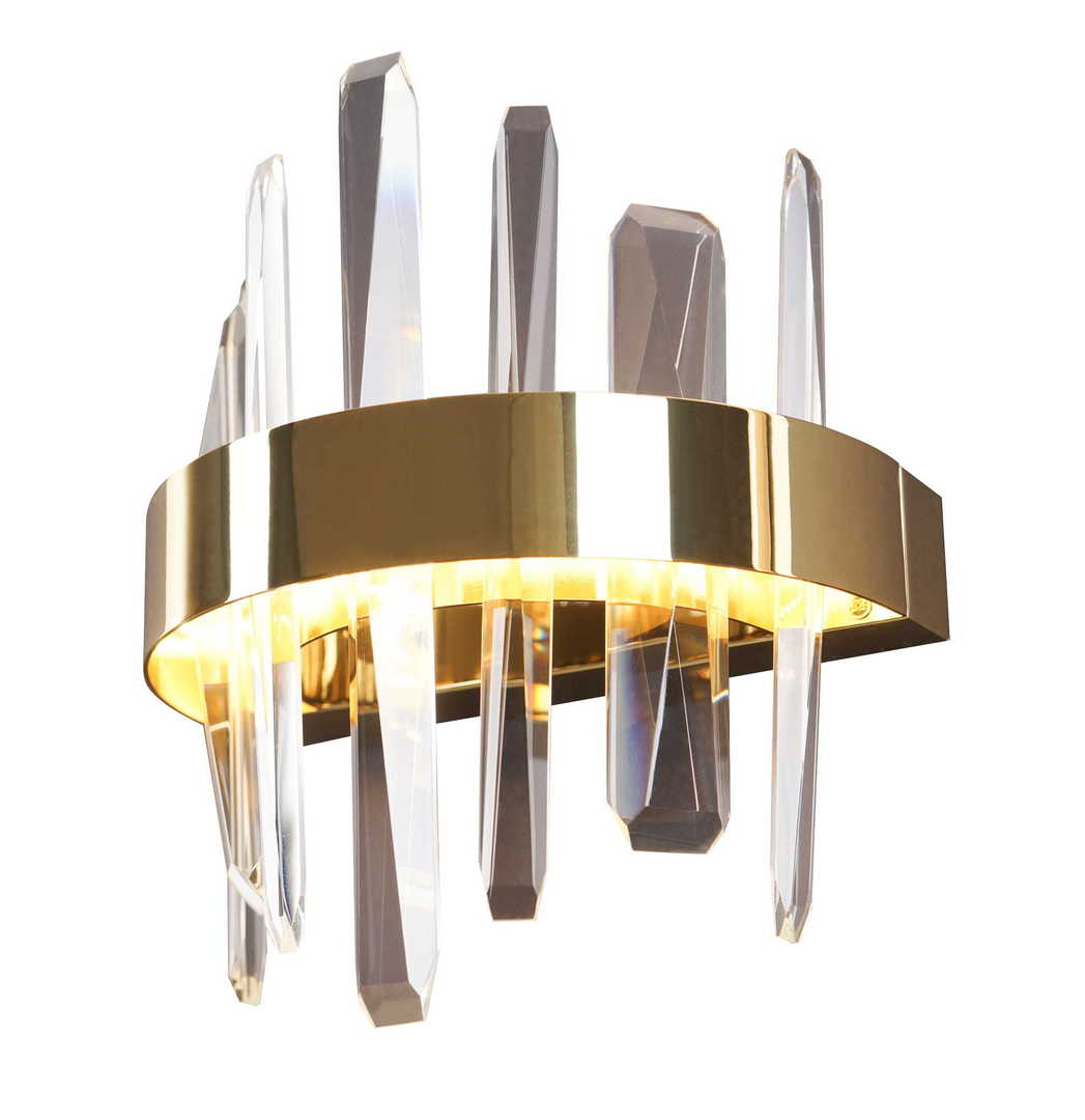 vyhliadka Nástenné svietidlo Max Light Prince W0287 zlaté 12W LED 25x30 cm Nástenné svietidlo Max Light Prince W0287 zlaté 12W LED 25x30 cm