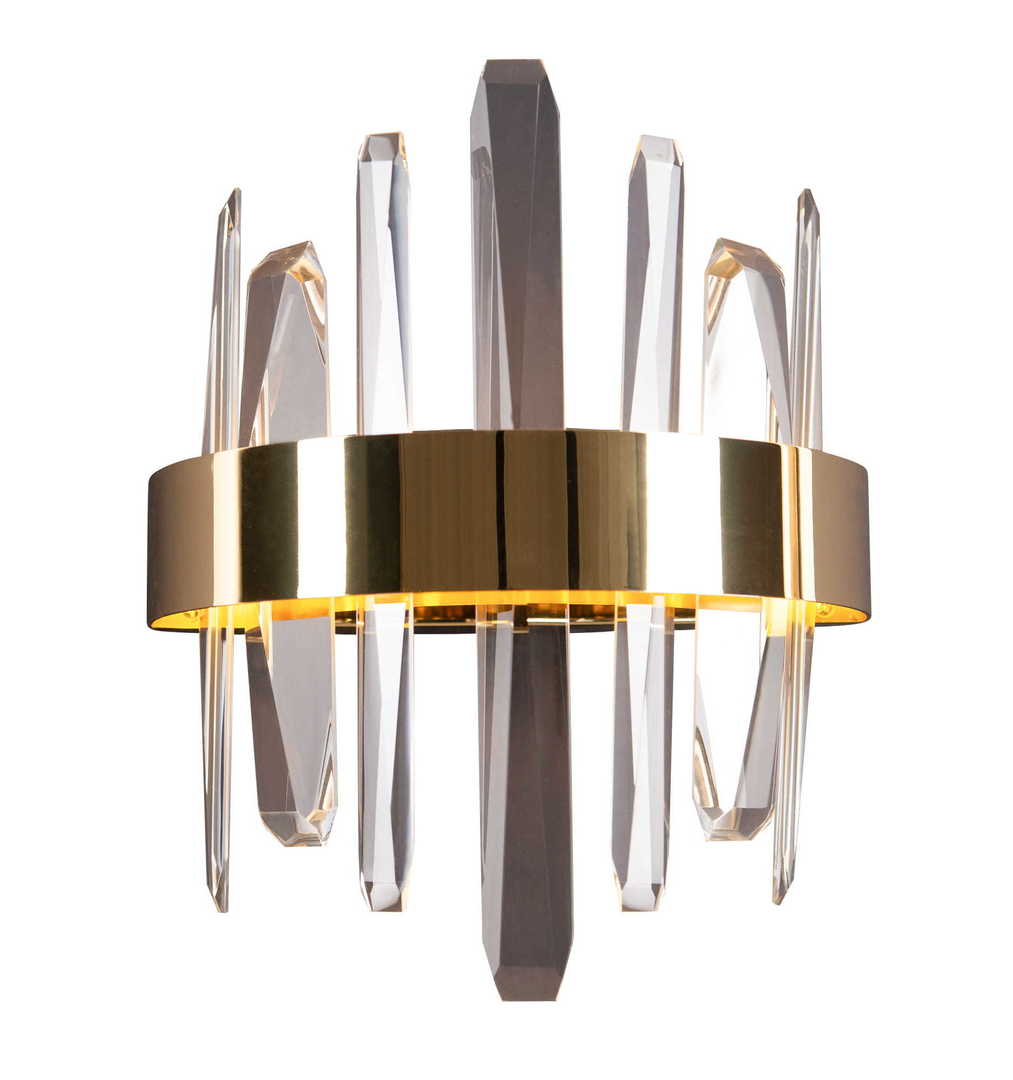 Skontrolujte Nástenné svietidlo Max Light Prince W0287 zlaté 12W LED 25x30 cm Nástenné svietidlo Max Light Prince W0287 zlaté 12W LED 25x30 cm