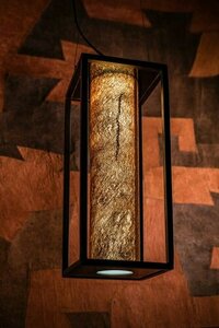 Závesná lampa Mgahawa kôra Kyambalo small 1