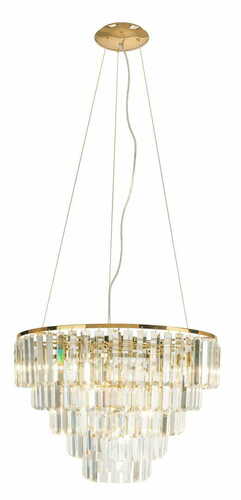 Skontrolujte Prívesné svietidlo Max Light Monaco P0424 zlaté 15xG9 60 cm