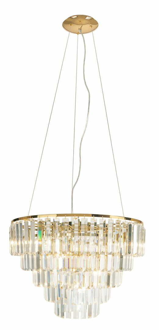 Skontrolujte Prívesné svietidlo Max Light Monaco P0424 zlaté 15xG9 60 cm Prívesné svietidlo Max Light Monaco P0424 zlaté 15xG9 60 cm