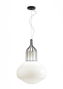 Závesné svietidlo Fabbian Aérostat 43cm - čierny chróm - F27A13 24 small 0