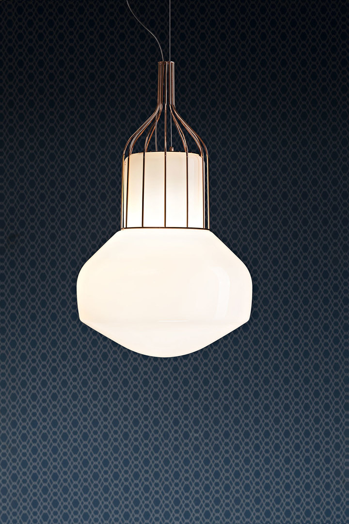 Náhľad Závesná lampa Fabbian Aérostat 43cm - lesklá medená - F27A13 41 Závesná lampa Fabbian Aérostat 43cm - lesklá medená - F27A13 41