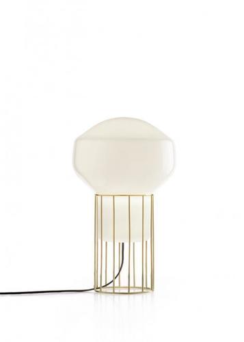 Skontrolujte Stolná lampa Fabbian Aérostat 37 cm - pokovovaná mosadz - F27B01 19