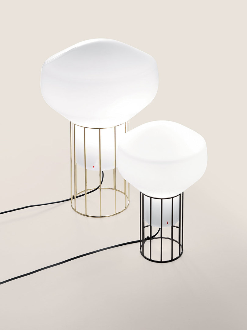 Displej Stolná lampa Fabbian Aérostat 37 cm - lesklá medená - F27B01 41 Stolná lampa Fabbian Aérostat 37 cm - lesklá medená - F27B01 41