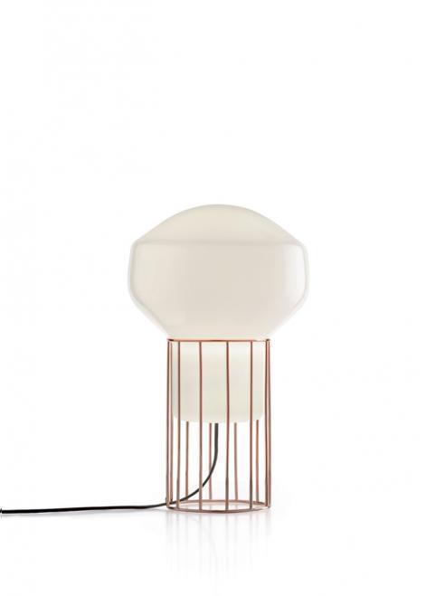 Skontrolujte Stolná lampa Fabbian Aérostat 37 cm - lesklá medená - F27B01 41 Stolná lampa Fabbian Aérostat 37 cm - lesklá medená - F27B01 41