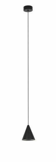 Skontrolujte Závesné svietidlo Max Light P0434 čierne 5W LED 3000K 8 cm Závesné svietidlo Max Light P0434 čierne 5W LED 3000K 8 cm